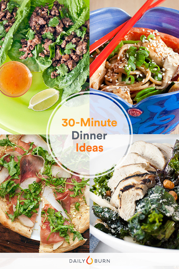 Quick And Healthy Dinner Ideas
 30 Minute Meals for Quick Healthy Dinner Ideas