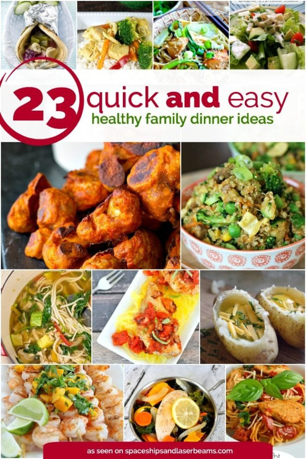 Quick And Healthy Dinner Ideas
 23 Quick and Easy Healthy Family Dinner Ideas