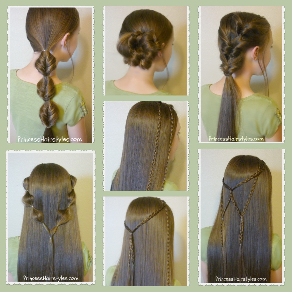 Quick Cute Hairstyles
 7 Quick & Easy Hairstyles Part 2