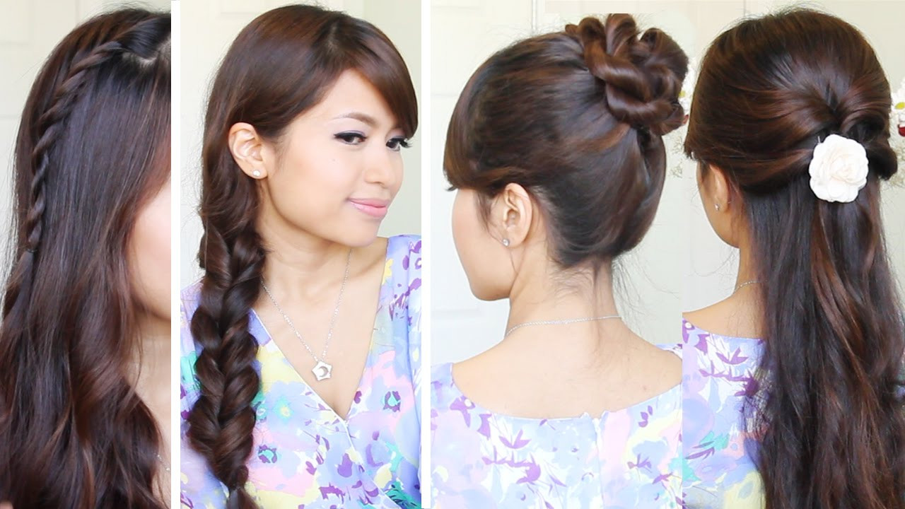 Quick Cute Hairstyles
 Quick & Easy Back to School Hairstyles