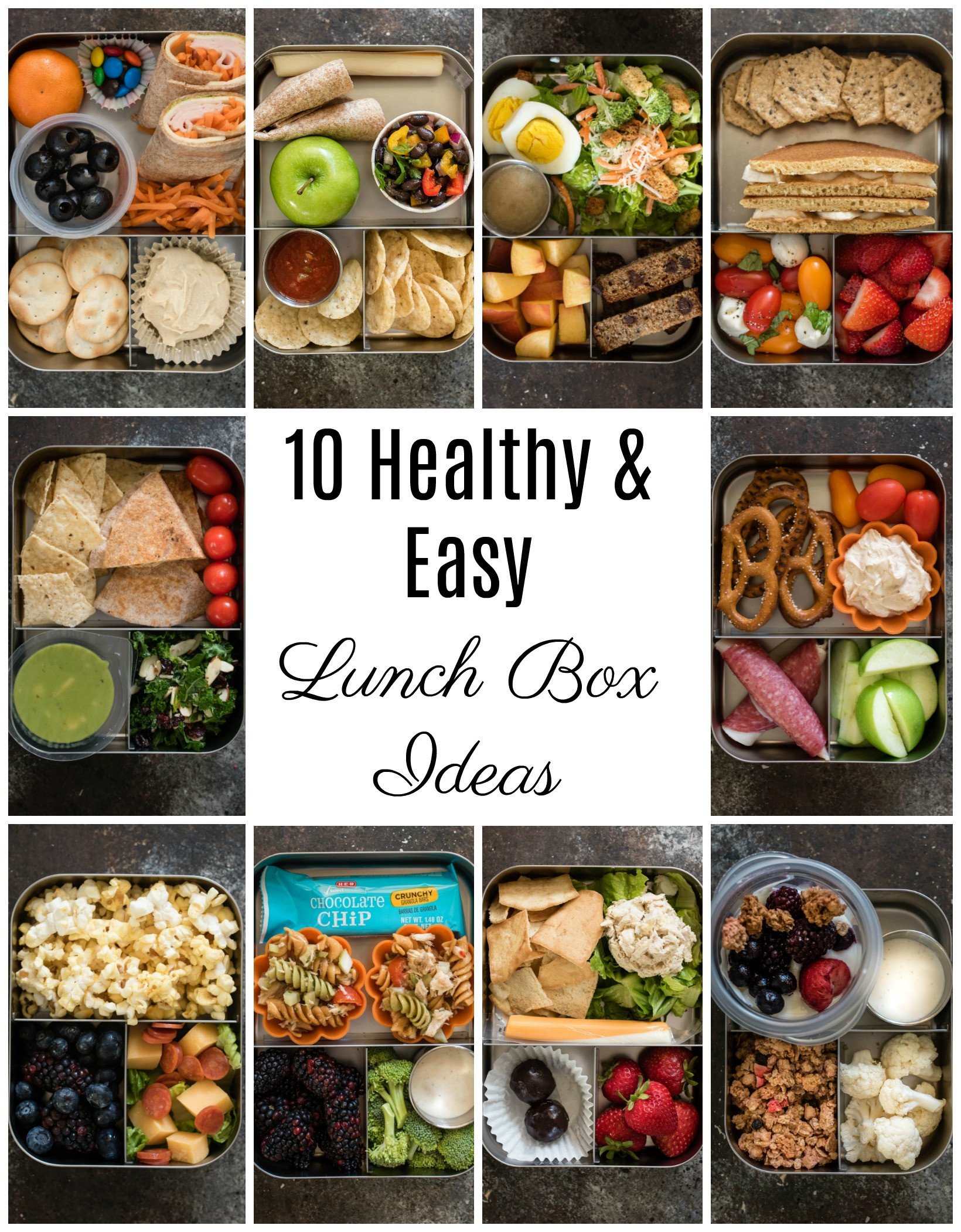 Quick Easy Healthy Lunches
 10 Healthy Lunch Box Ideas