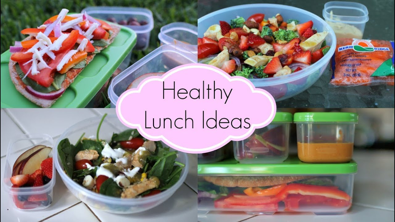 Quick Easy Healthy Lunches
 Healthy Lunch Ideas for School ♡ Quick and Easy