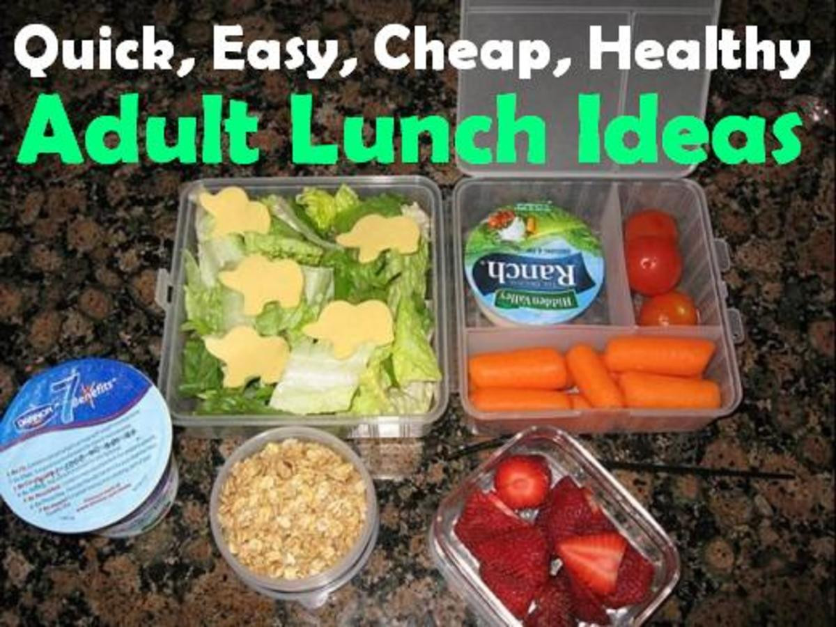 Quick Easy Healthy Lunches
 Quick Easy Cheap and Healthy Lunch Ideas for Work