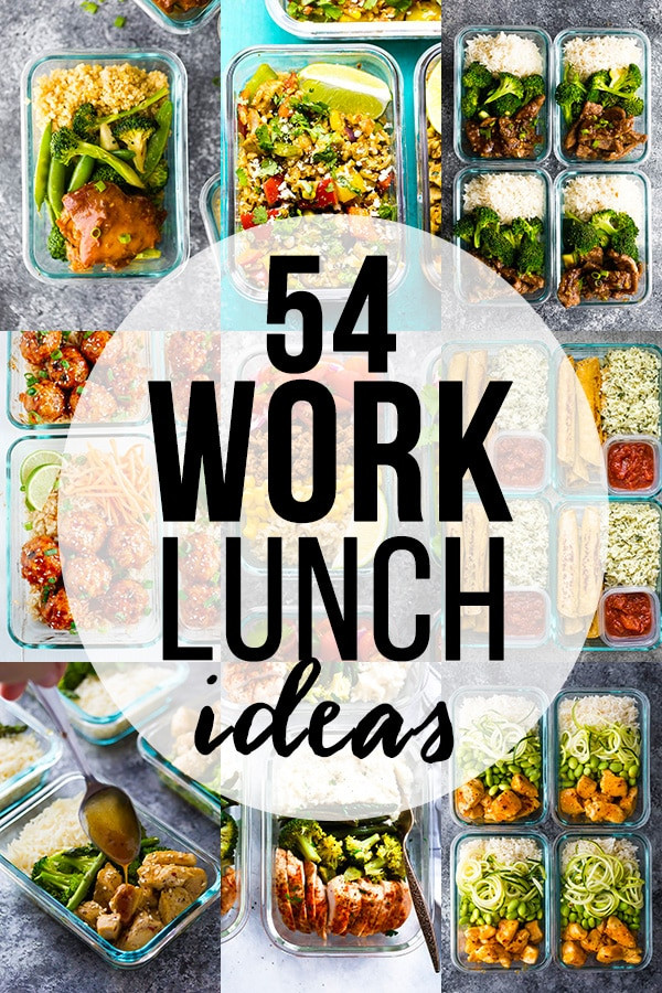 Quick Easy Healthy Lunches
 54 Healthy Lunch Ideas For Work