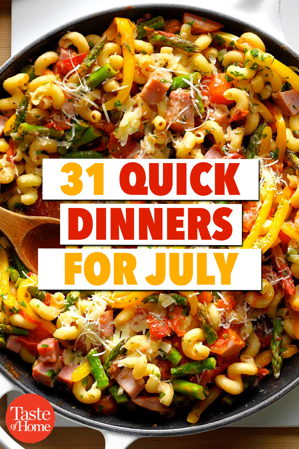Quick Gourmet Dinners
 31 Quick Dinners for July