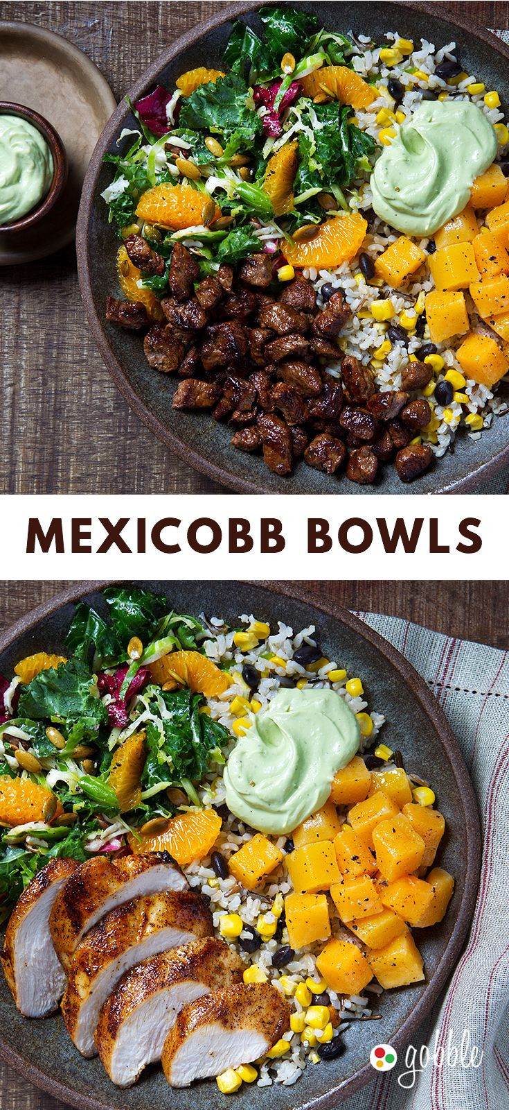 Quick Gourmet Dinners
 Gobble Mexicobb Bowls Dinner in 15 Minutes