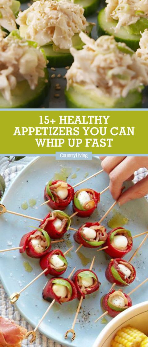 Quick Healthy Appetizers
 15 Easy Healthy Appetizers Best Recipes for Party