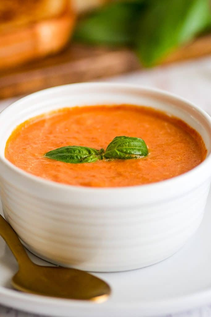 Quick Tomato Soup
 Easy Tomato Soup Recipe for Two Baking Mischief