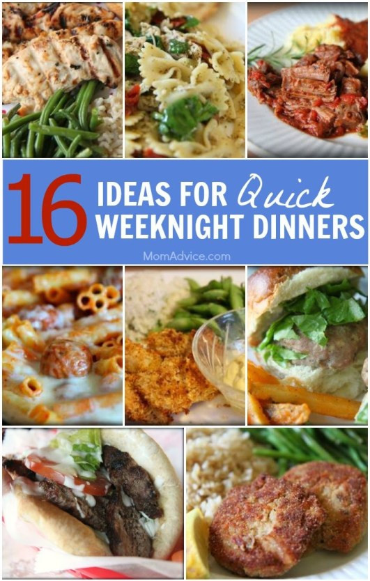 Quick Weeknight Dinners For Two
 Menu Plan Monday Aug 10 15