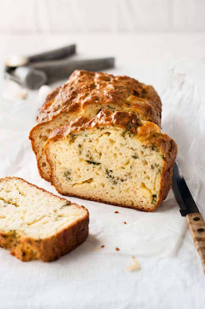 Quick Yeast Bread Recipe
 Cheese Herb & Garlic Quick Bread No Yeast