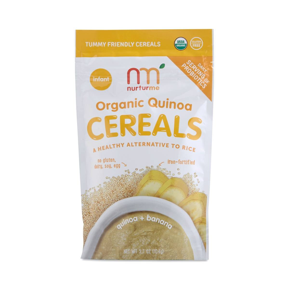 Quinoa Baby Cereal
 NurturMe Organic Quinoa Baby Cereal Quinoa Banana
