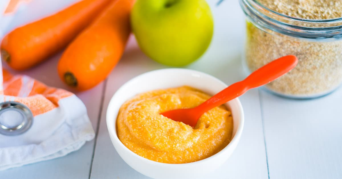 Quinoa Baby Cereal
 Quinoa Baby Cereal Carrot and Apple Alternative to