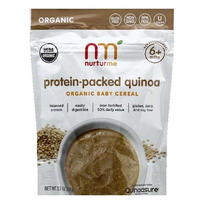 Quinoa Baby Cereal
 Nurturme Baby Cereal Organic Protein Packed Quinoa 6