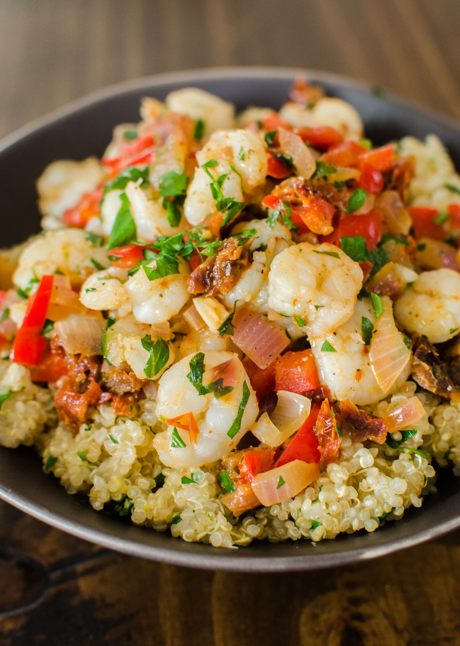 Quinoa Dinner Ideas
 Quick Dinner Recipe Saucy Sautéed Shrimp over Lemon