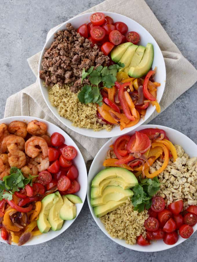 Quinoa Dinner Ideas
 Easy Three Way Quinoa Lunch Bowl Recipe