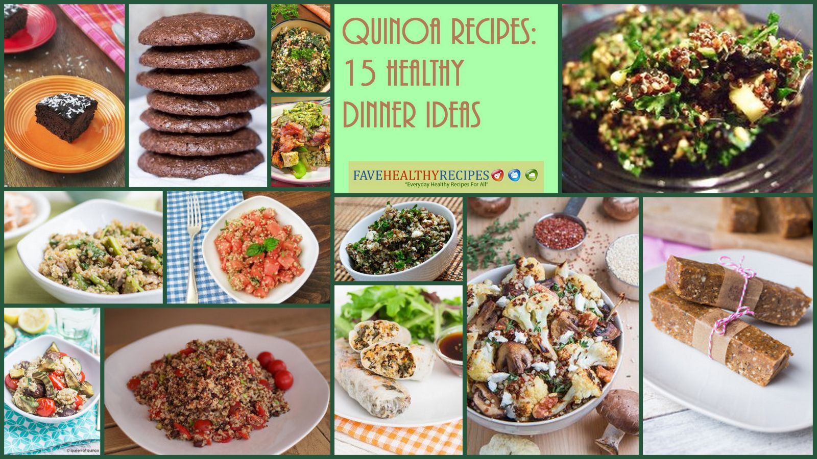 Quinoa Dinner Ideas
 Quinoa Recipes 15 Healthy Dinner Ideas