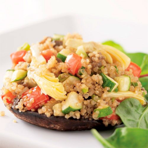 Quinoa Stuffed Portobello Mushrooms
 Quinoa Stuffed Portobello Mushrooms Recipes