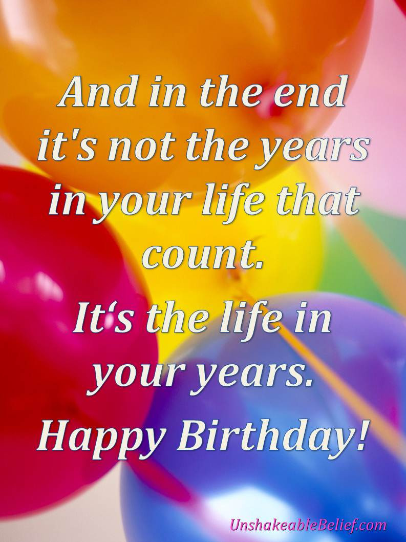 Quote About Birthday
 Inspirational Birthday Quotes For Friends QuotesGram