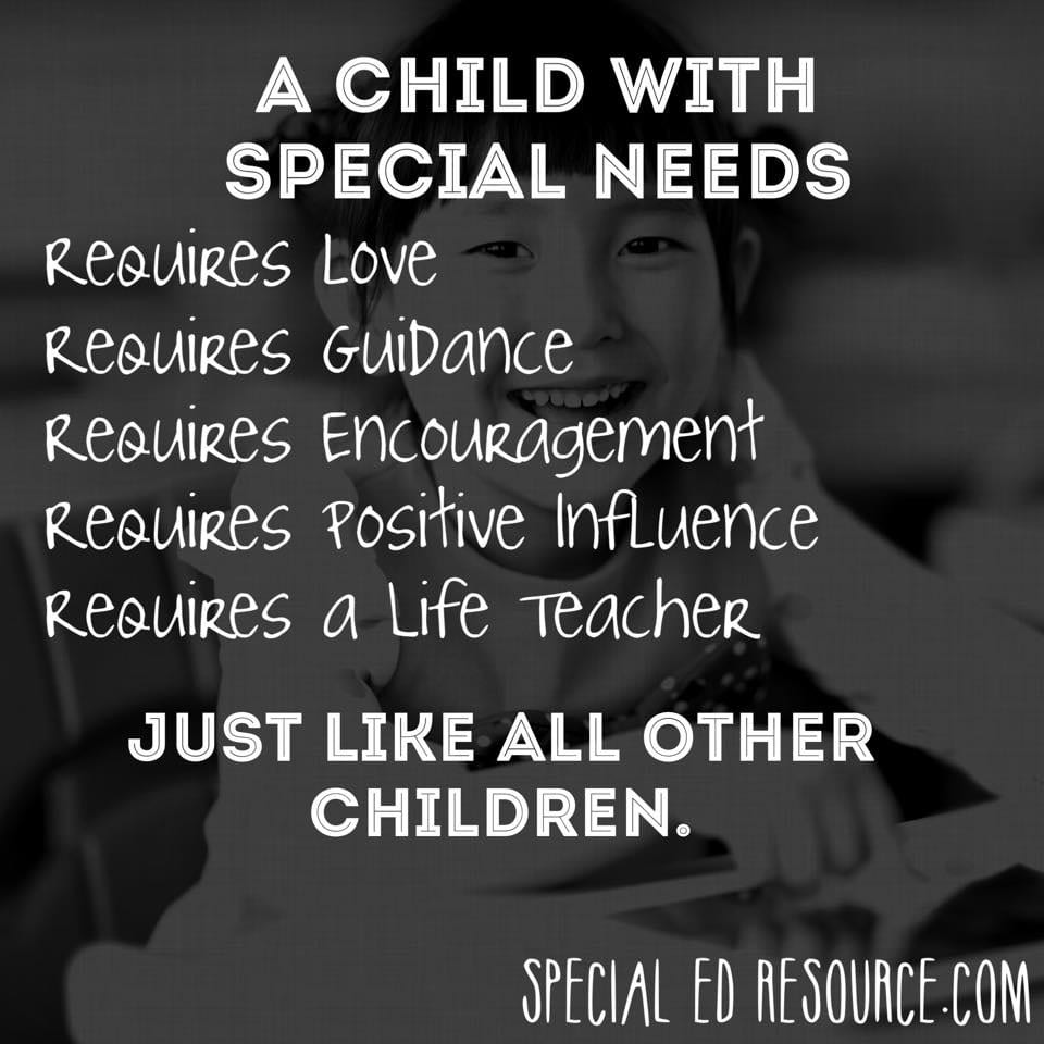 Quote About Special Education
 Special Education Gallery