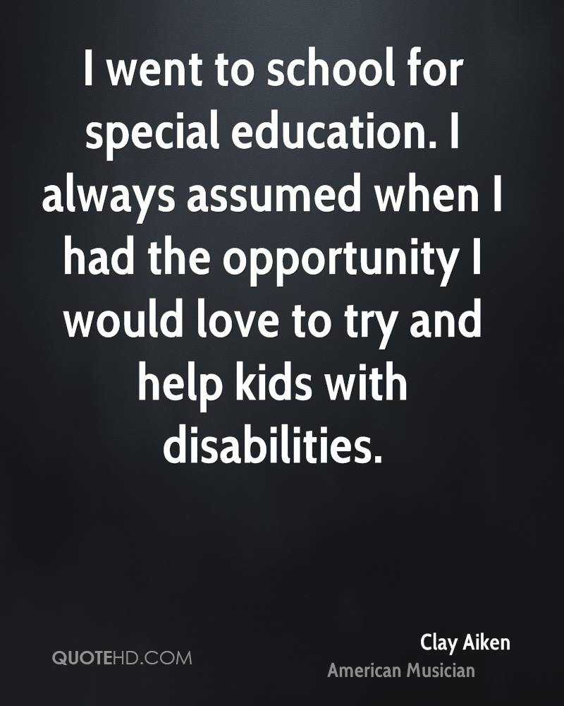 Quote About Special Education
 Succeeding Quotes Special Education QuotesGram