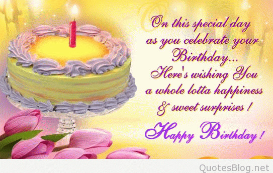 Quote For Birthday Card
 Happy birthday quotes and wishes cards pictures