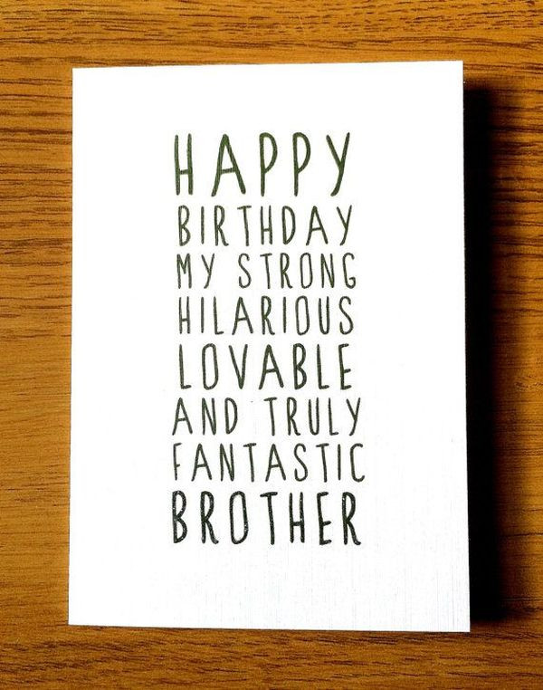 Quote For Brothers Birthday
 Happy Birthday Brother Wishes Birthday Quotes for Big