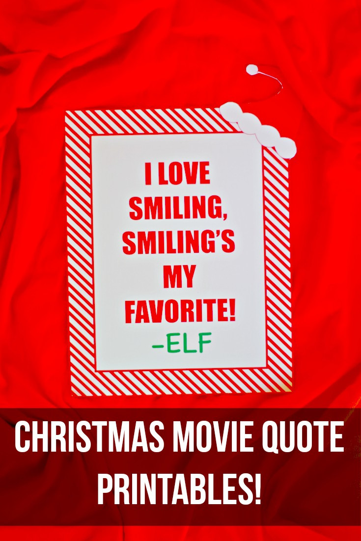 Quote From Christmas Movies
 Christmas Movie Quote Printables – Val Event Gal