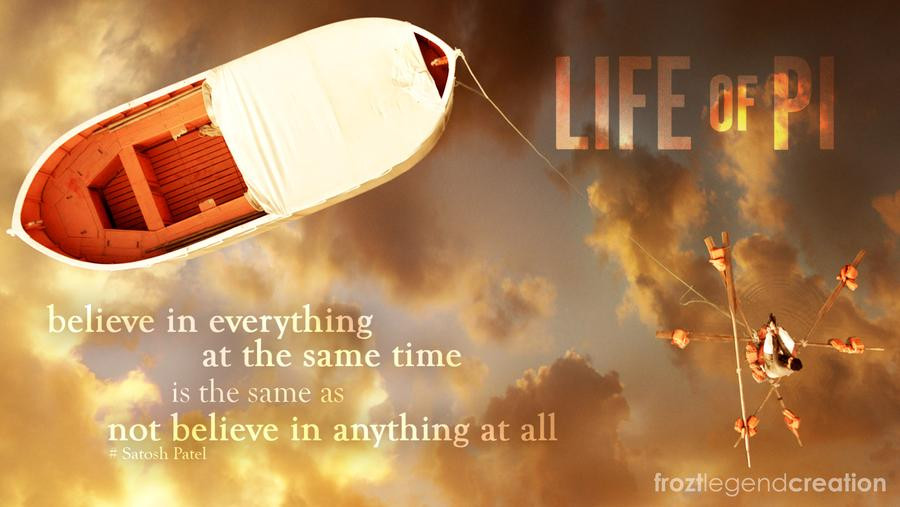 Quote From Life Of Pi
 Life of PI Quote by froztlegend on DeviantArt