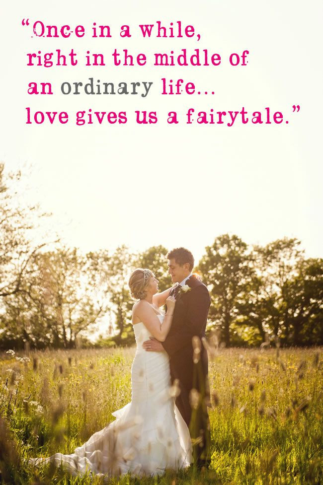 Quote Marriage
 27 of the most romantic quotes to use in your wedding