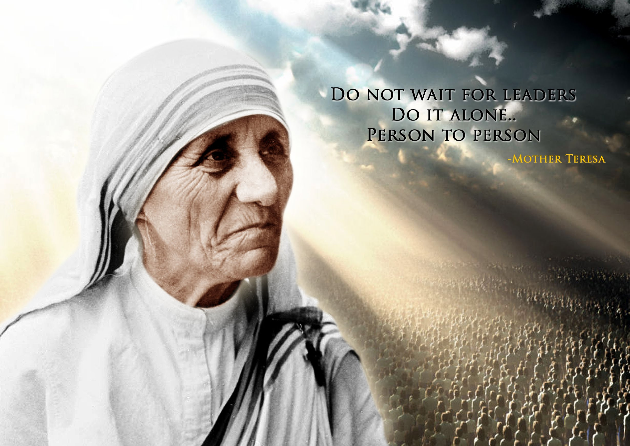 Quote Mother Teresa
 Mother Teresa Quotes on life with images Top