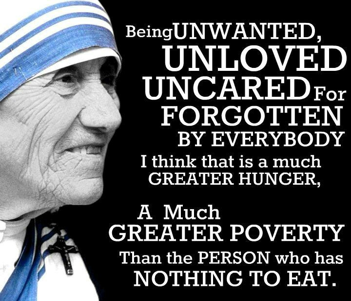 Quote Mother Teresa
 MOTHER TERESA SAINT OF THE GUTTERS