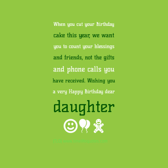 Quotes About Daughters Birthdays
 Inspirational Quotes For Daughters Birthday QuotesGram