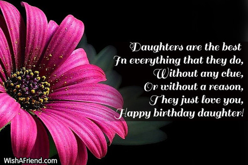 Quotes About Daughters Birthdays
 Daughter Birthday Sayings