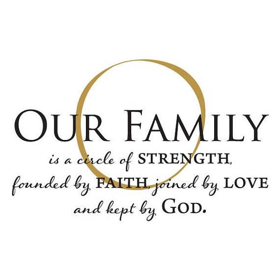 Quotes About Faith And Family
 Pin on Products