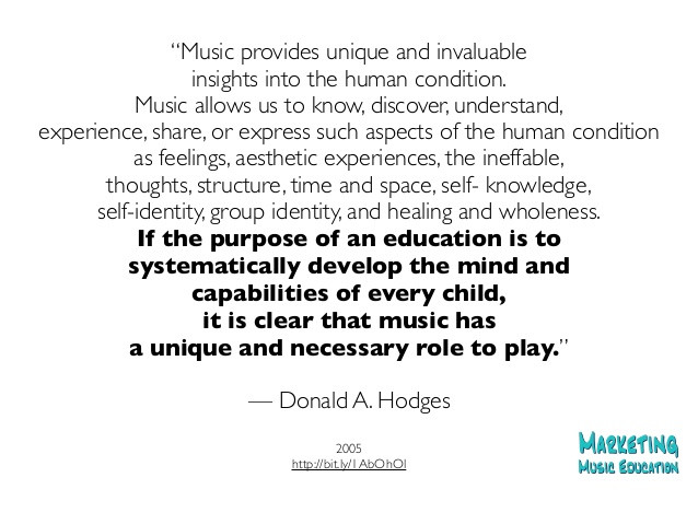 Quotes About Music Education
 Why Music Education