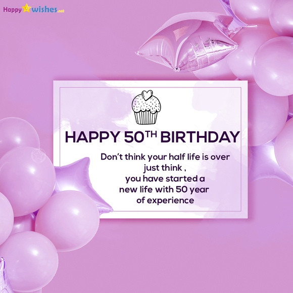 Quotes For 50Th Birthday Woman
 Happy 50th Birthday wishes Quotes & images