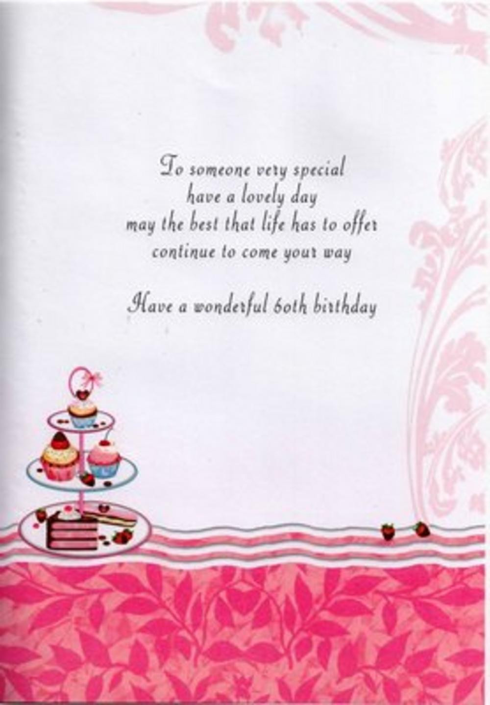 Quotes For 60Th Birthday Female
 Sixty birthday Poems