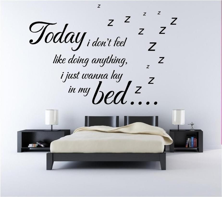 Quotes For Bedroom Wall
 Best Wall Sticker Quotes for Bedrooms