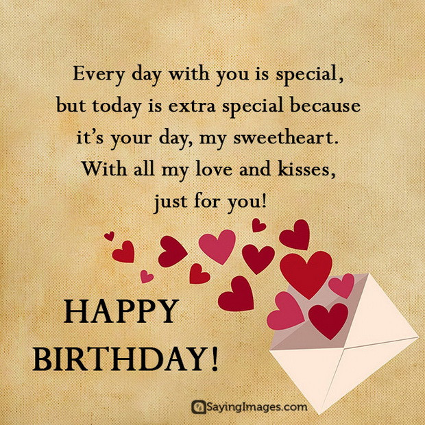 Quotes For Bf Birthday
 Sweet Happy Birthday Wishes for Boyfriend