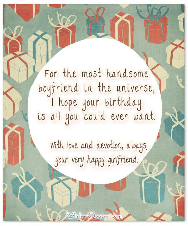 Quotes For Boyfriend Birthday
 Birthday Wishes for your Cute Boyfriend By WishesQuotes