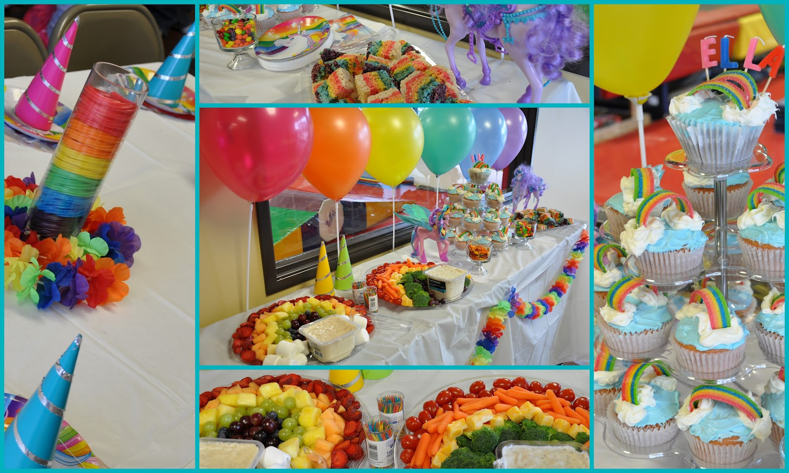 Rainbow And Unicorn Party Ideas
 Clearly Candace Ninjas Unicorns and Rainbows Oh My