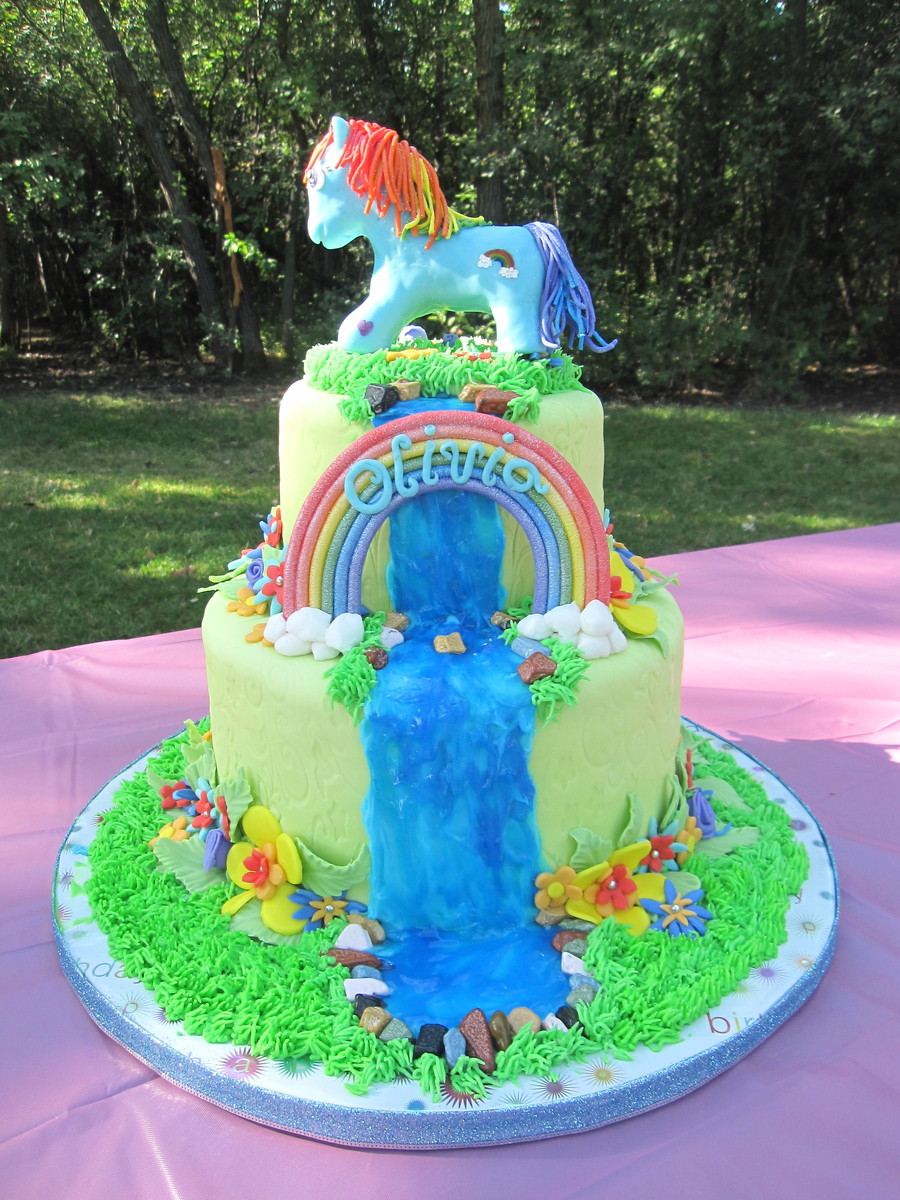 Rainbow Dash Birthday Cake
 Rainbow Dash CakeCentral
