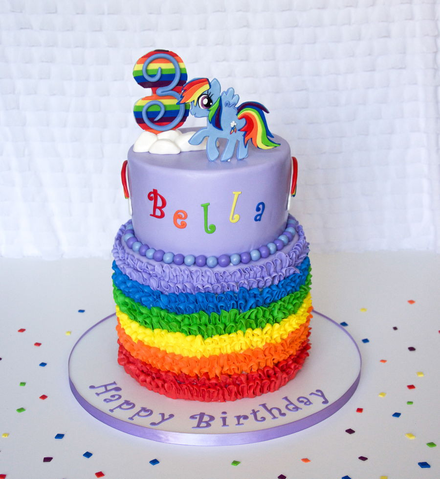 Rainbow Dash Birthday Cake
 Rainbow Dash Birthday Cake CakeCentral