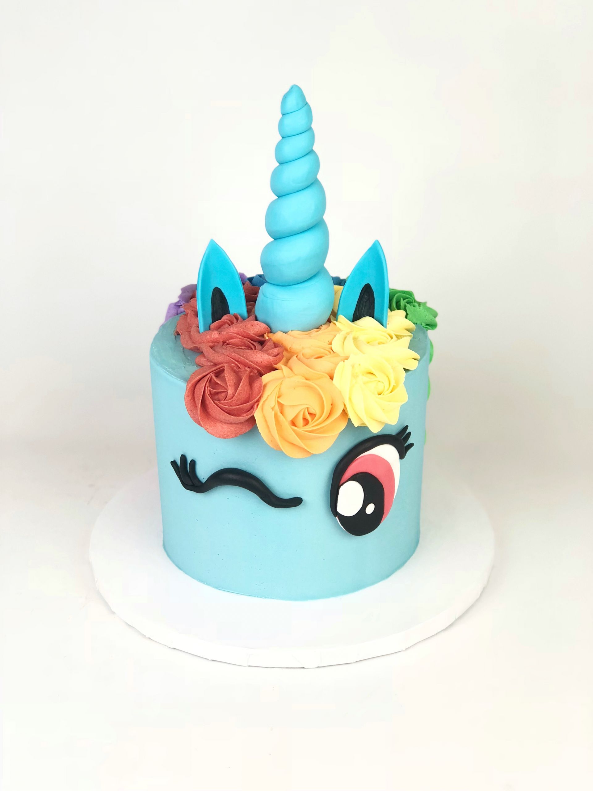 Rainbow Dash Birthday Cake
 Rainbow Dash Unicorn Cake — Rach Makes Cakes