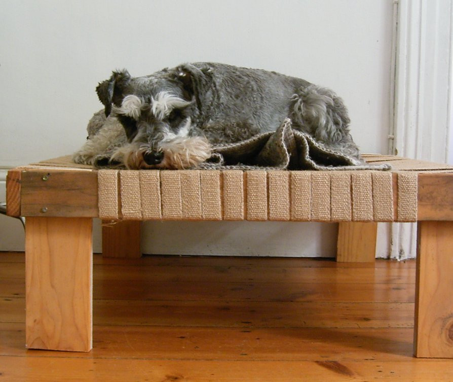 Raised Dog Bed DIY
 Simple and Stylish DIY Pet Beds
