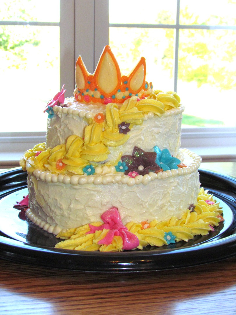 Rapunzel Birthday Cake
 Party Crafting Rapunzel Birthday Cake