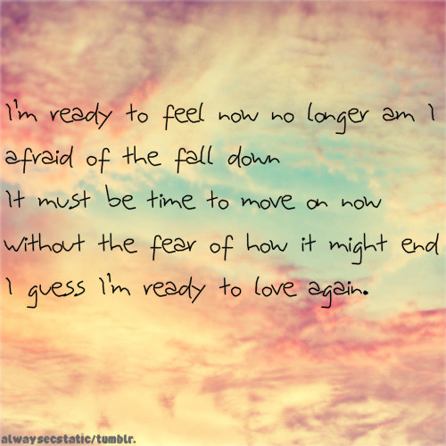 Ready For A Relationship Quotes
 Ready For Love Quotes QuotesGram