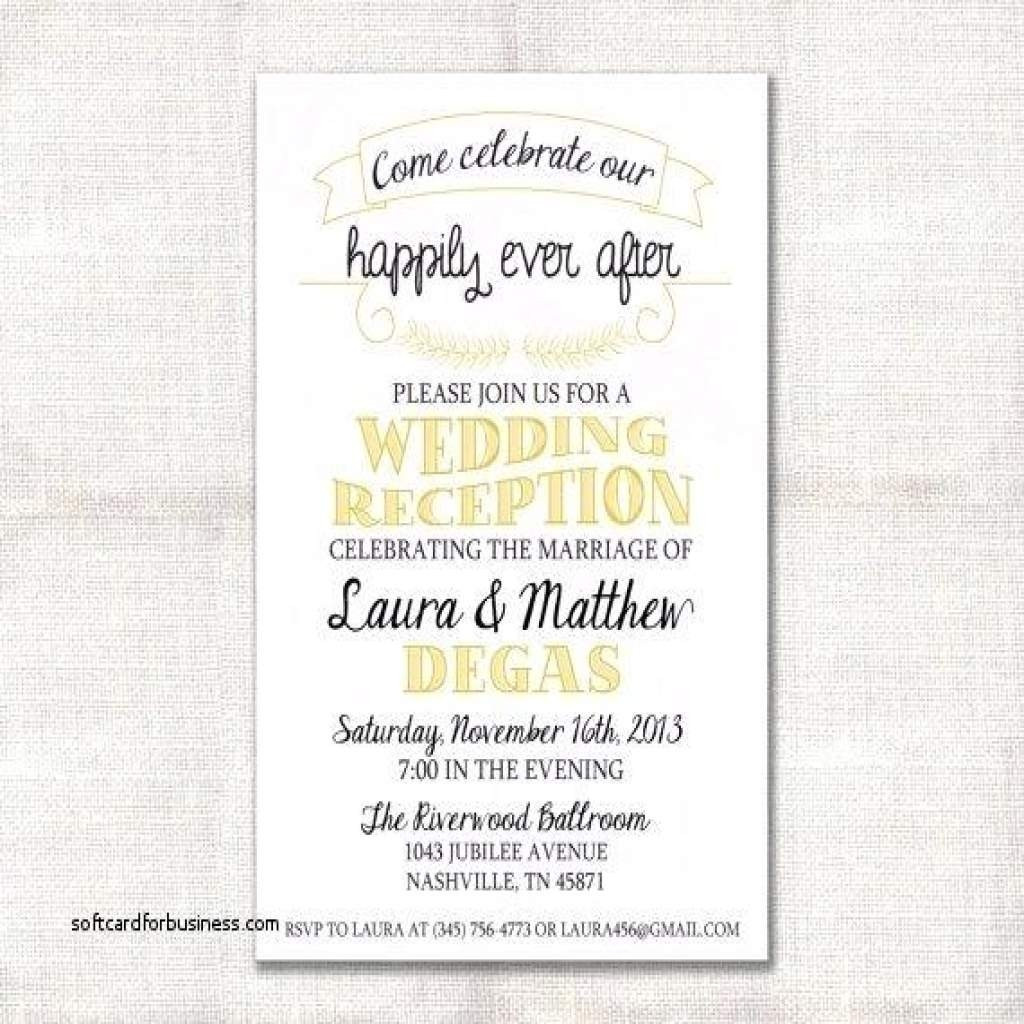 Reception Invitation Wording After Private Wedding
 37 Best Image of Reception Invitation Wording After