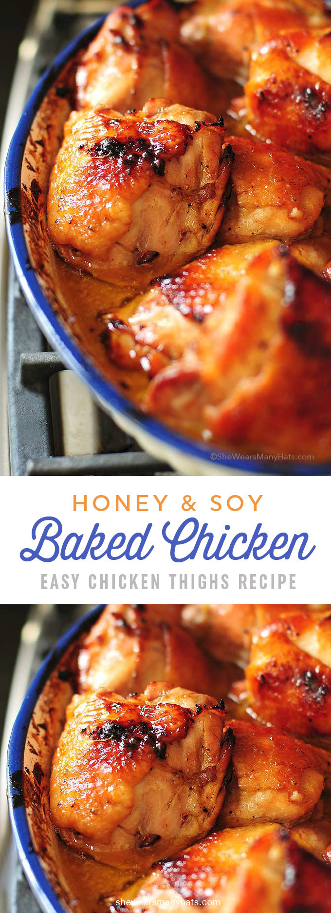 Recipe Baked Chicken Thighs
 Honey Soy Baked Chicken Thighs Recipe