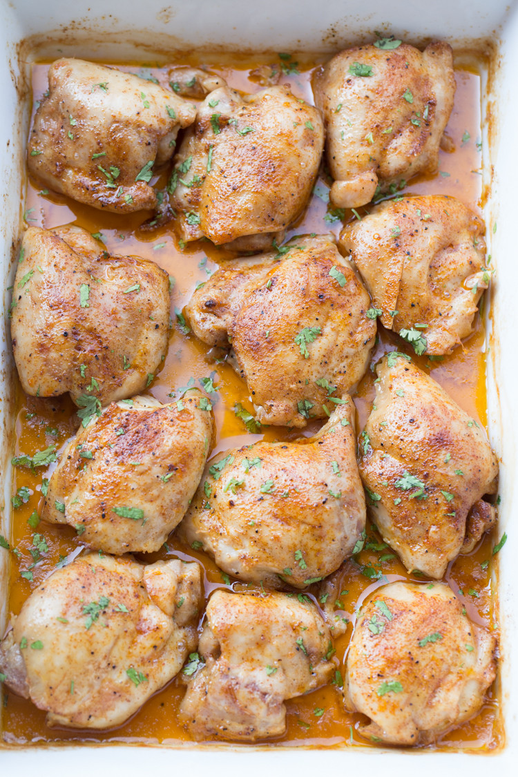 Recipe Baked Chicken Thighs
 Easy Baked Chicken Thighs Valentina s Corner